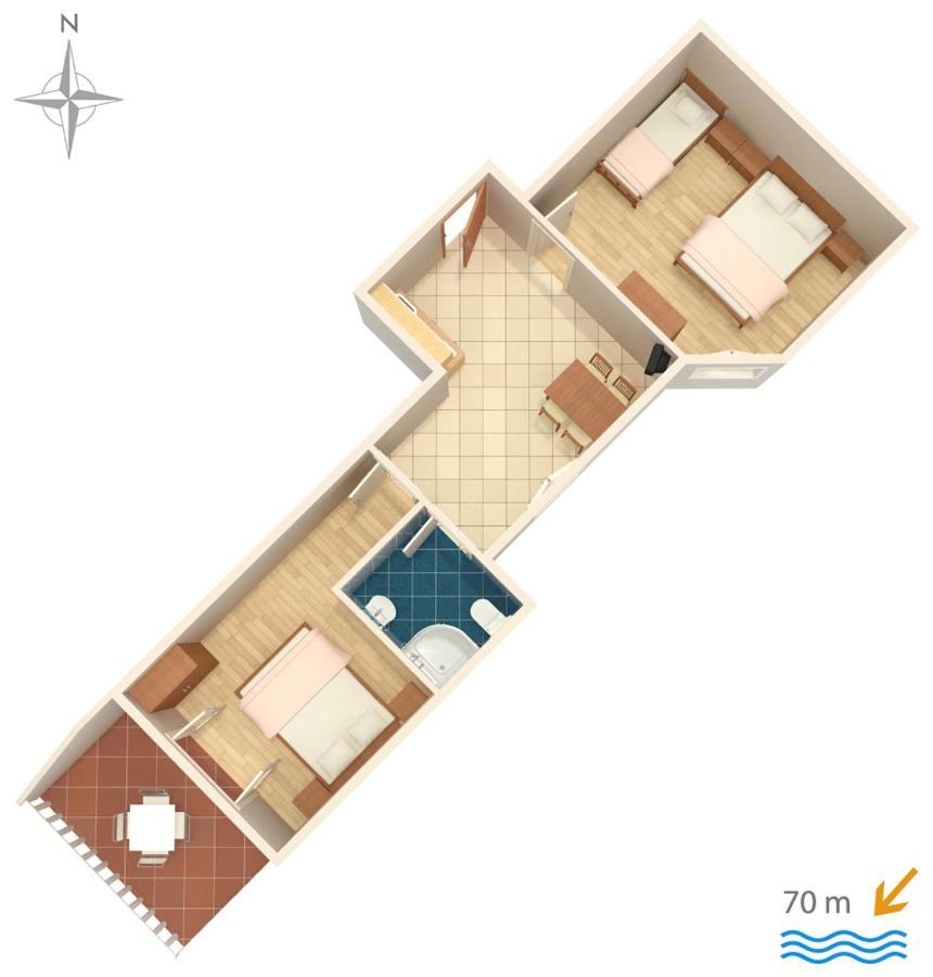 Apartments By The Sea Stara Novalja, Pag - 6469 Esterno foto
